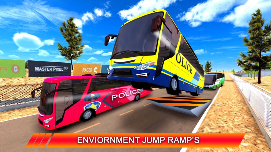 #4. Coach Bus Game: 3D Bus Racing (iOS) 由: Muhammad Imran Akhtar