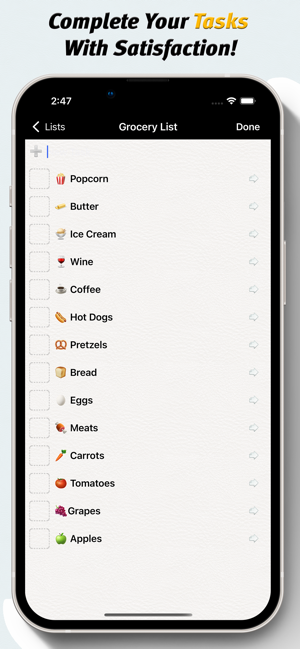 ‎Action Tasks - To Do List Screenshot