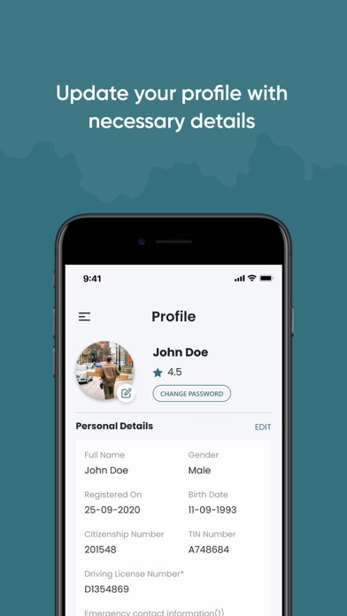 Tevio-Courier:Pickup & Deliver Screenshot