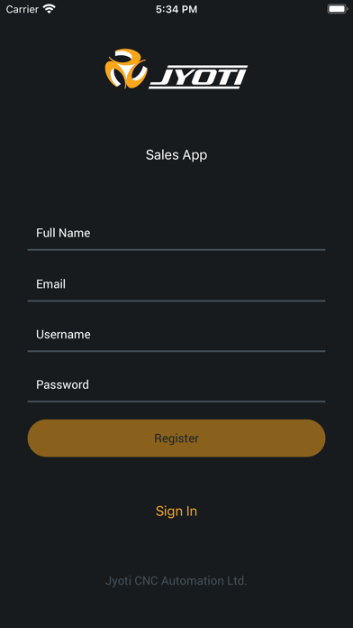 Jyoti Sales Screenshot