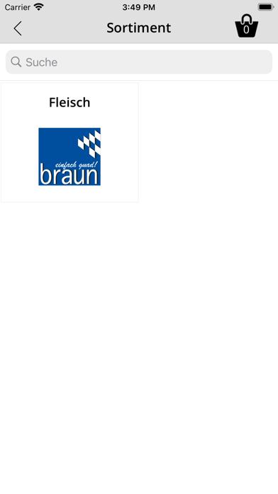 Metzgerei Werner Braun Screenshot