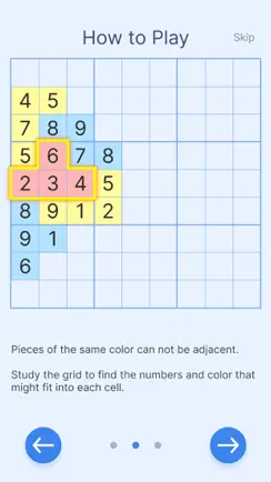 Sudoku Block-Math Puzzle Game iPhone image 2
