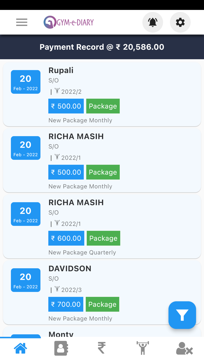 GYMeDIARY Pro - Software