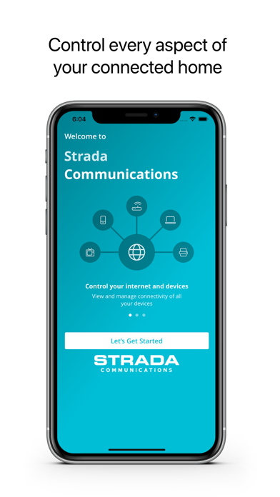 Strada Communications, LLC. Screenshot