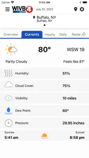 4warn weather - wivb iphone screenshot 3