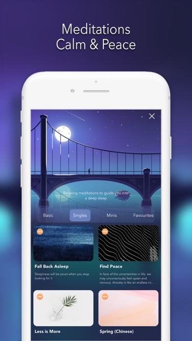 Calming Meditation & Sounds Screenshot