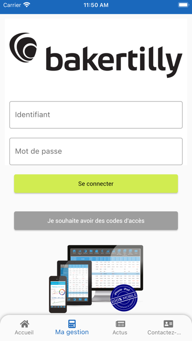 Baker Tilly Anglet Screenshot