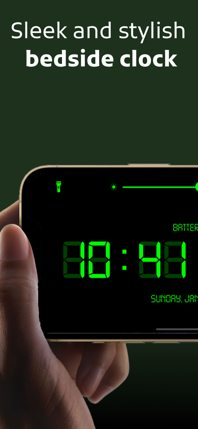 Digital Clock Nightstand Mode