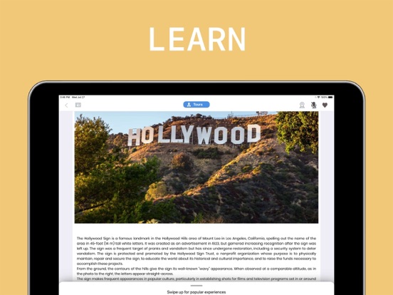 Los Angeles Travel Guide iPad screenshot 5 - Navigation app