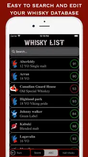whisky rating iphone screenshot 4