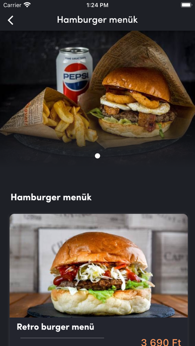 Brando Burger Veszprém Screenshot