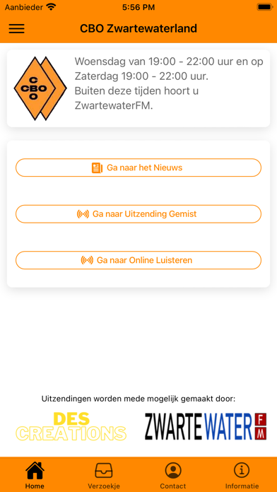 CBO Zwartewaterland Screenshot