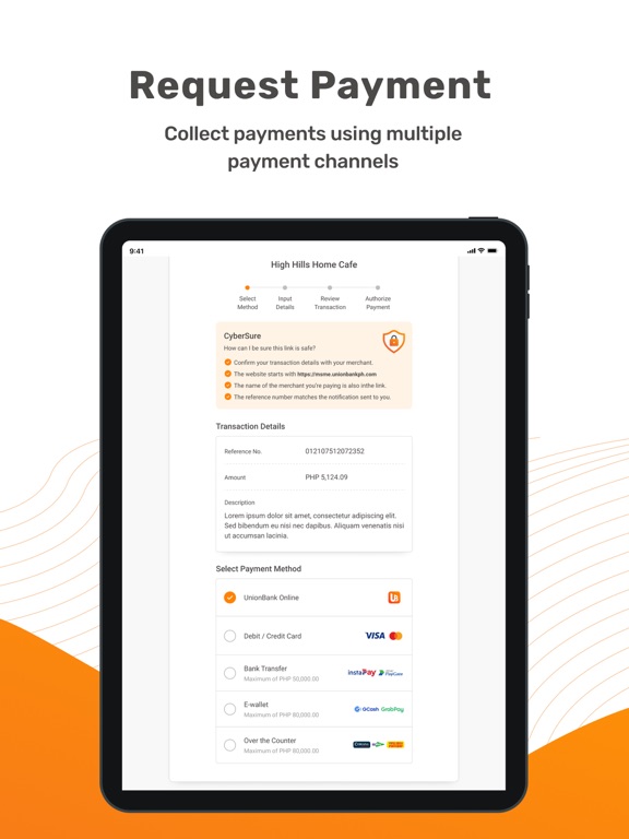 UB Negosyante iPad screenshot 6 - Finance app