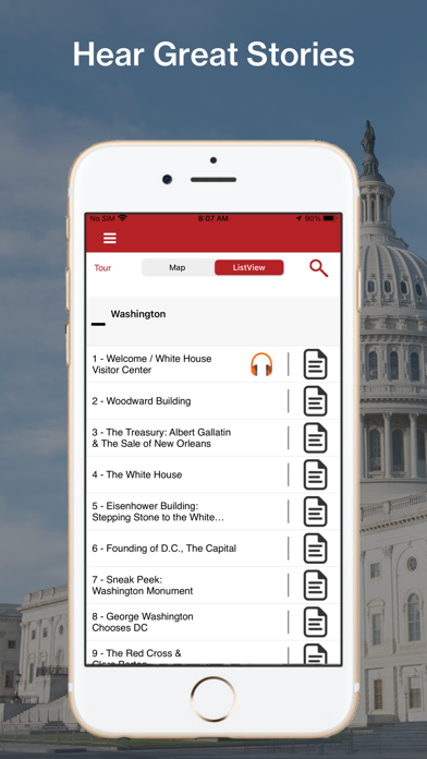 Washington DC Scavenger Hunt Screenshot