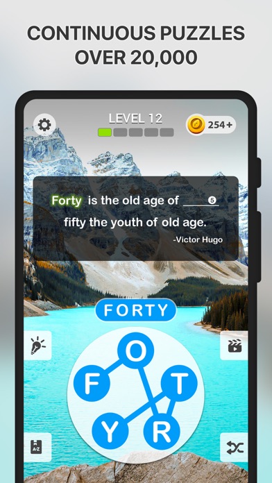 Word Quotes - Word Game Screenshot