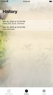 applejack score sheet iphone screenshot 3