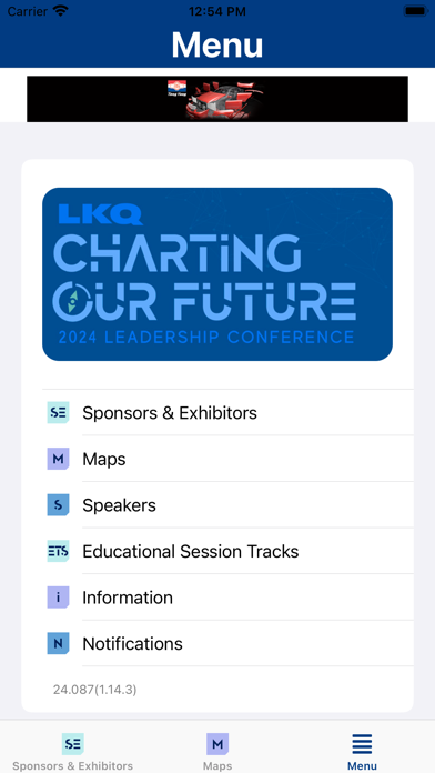 LKQ Corporation Events Screenshot