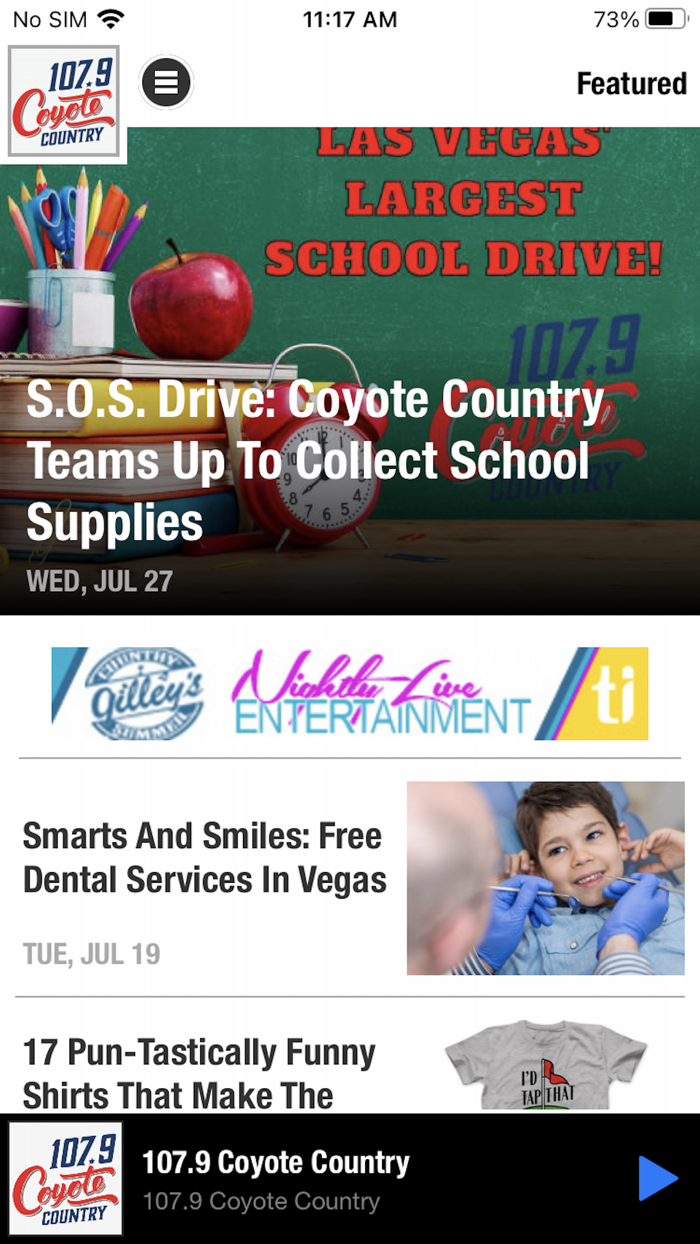 107.9 Coyote Country