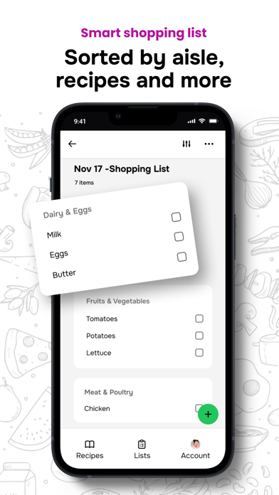 Flavorish | Smart Recipe App Screenshot