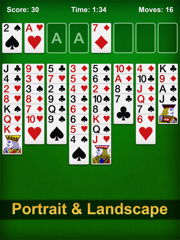 FreeCell Solitaire ∙ Card Game screenshot 2