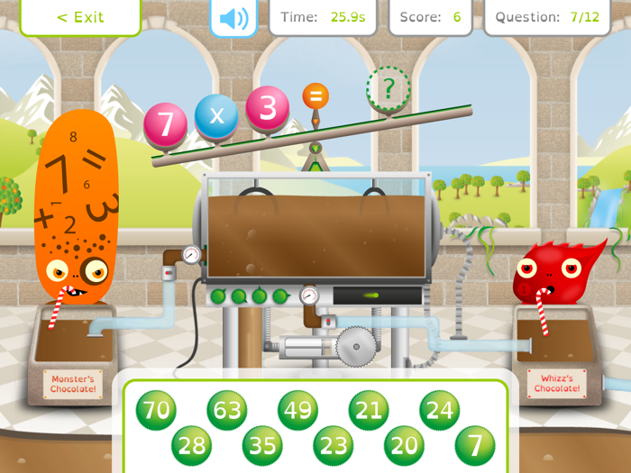 Squeebles Times Tables Connect