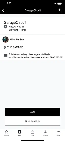 Game screenshot GARAGE Fitness hack