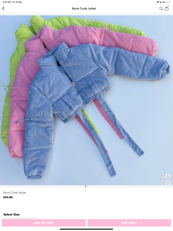 Baddieville iPad screenshot 4 - Shopping app