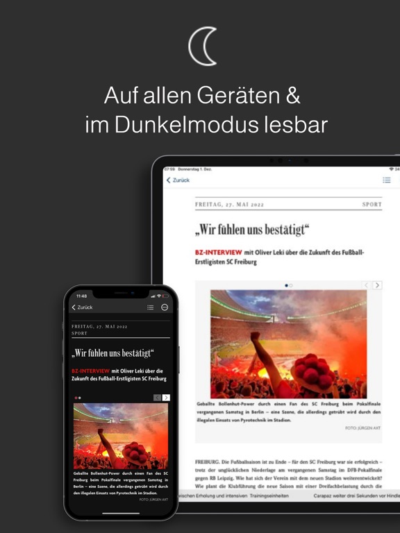 Badische Zeitung iPad screenshot 8 - News app