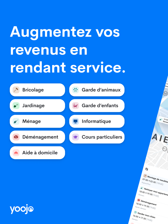 Screenshot #4 pour Yoojo Jobber - Prestataire