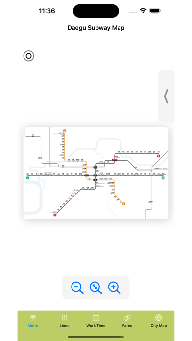 Screenshot #2 pour Daegu Subway Map