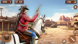 Wild West Cowboy Sniper RPG screenshot 1