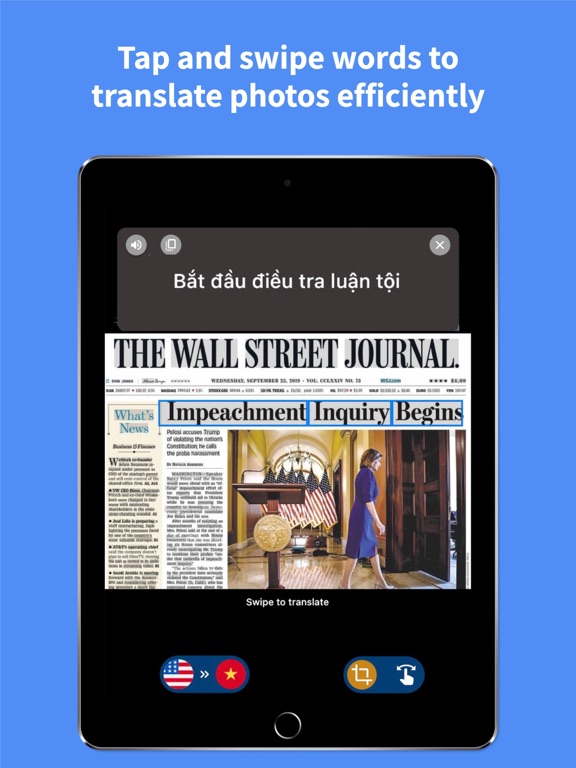 Vietnamese English: Translator iPad screenshot 5 - Productivity app