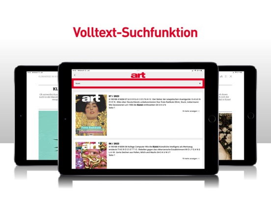 art - Das Kunstmagazin iPad app afbeelding 3