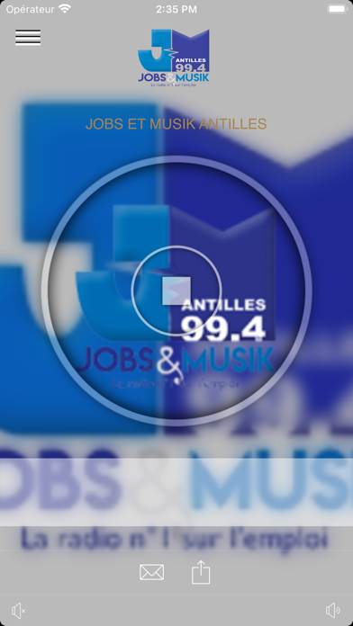 Jobs et Musik Antilles Screenshot