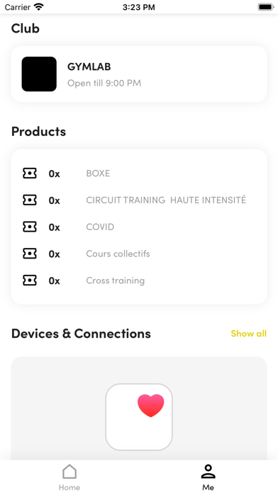 GYMLAB - Salle de sport Screenshot