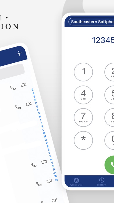 Southeastern Softphone Screenshot