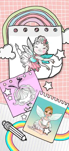 Game screenshot Ballerina Coloring Book Games mod apk