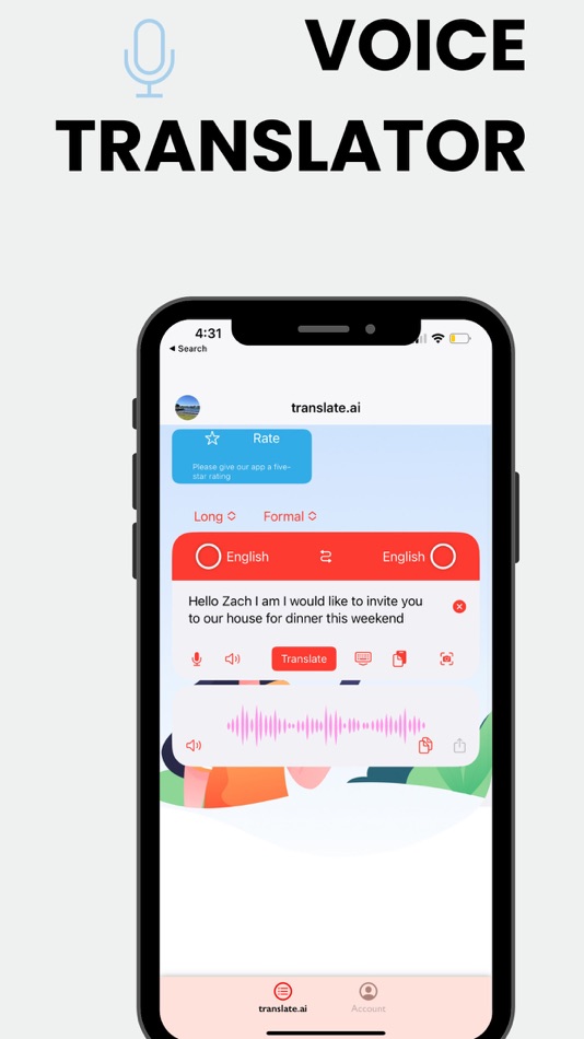 #3. AI Translate GPT Translator.ai (iOS) 由: SimpleAsk