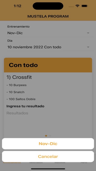 MUSTELA PROGRAM Screenshot