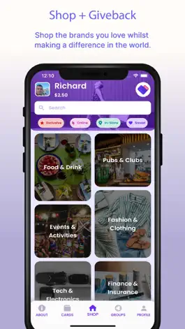 Game screenshot iSponsor: Shop & Give hack