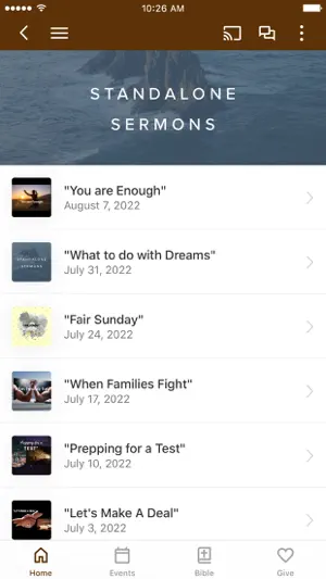 Jefferson Community Church screenshot 2