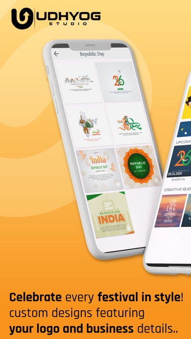 Udhyog Festival Poster Maker Screenshot 1 - AppWisp.com Udhyog Festival Poster Maker Screenshot 1 - AppWisp.com