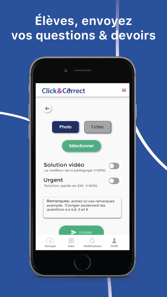 #3. Click&Correct : devoir corrigé (iOS) 由: Alexis Patarot