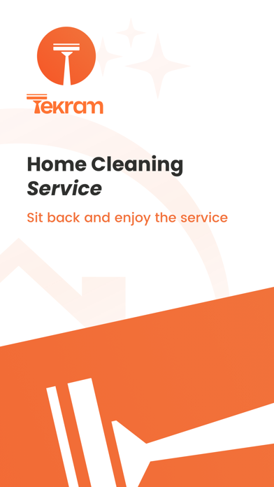 Tekram - Home Cleaning Service Screenshot