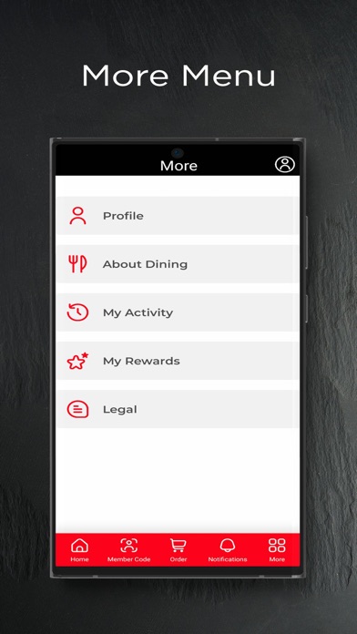 Markee Dining Rewards Screenshot