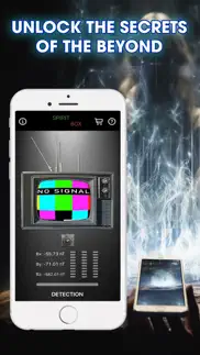 ghost and spirit box detector iphone screenshot 1