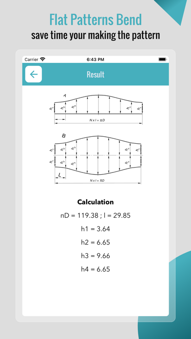 Flat Pattern Bend Calculatorのおすすめ画像3