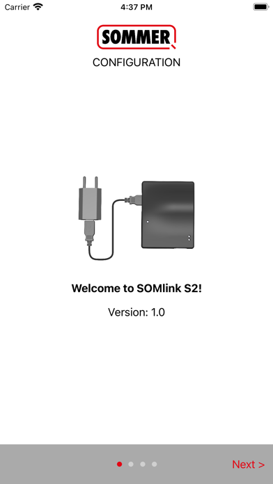 SOMlink S2 Screenshot
