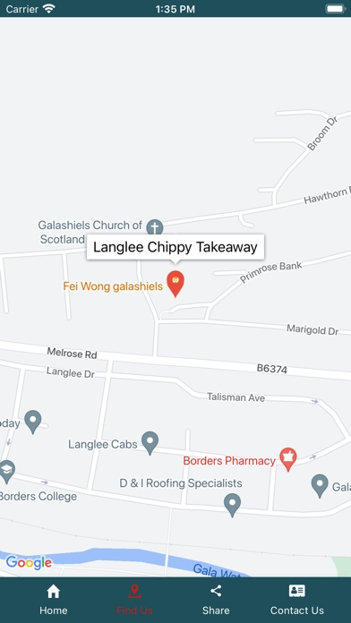 Langlee Chippy Takeaway Screenshot