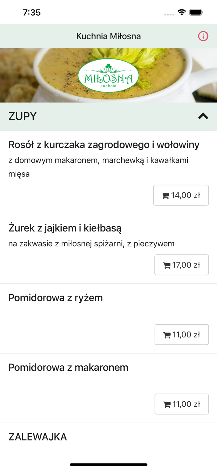 Kuchnia Milosna Warszawa